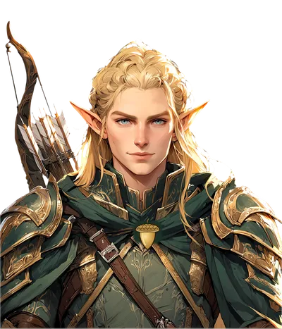 Legalus, drawn as a sun elf